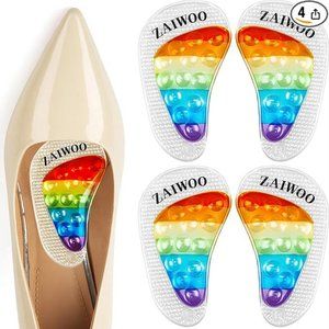 Zaiwoo | 4 pairs Gel arch support inserts NWT
